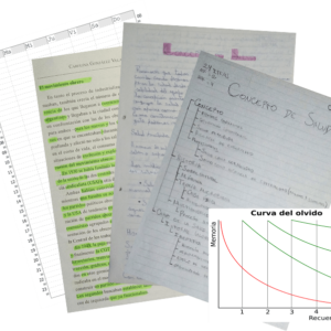 Método de estudio - Curso de cuatro clases virtuales